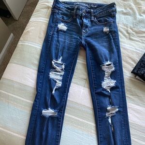 Distressed Skinny Jeans